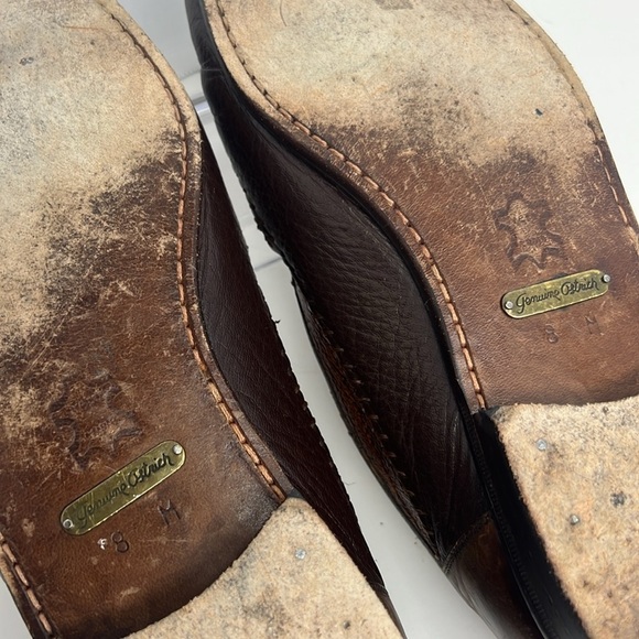 Maus & Hoffman Ostrich  Penny Loafers Handcrafted in Spain main image 7